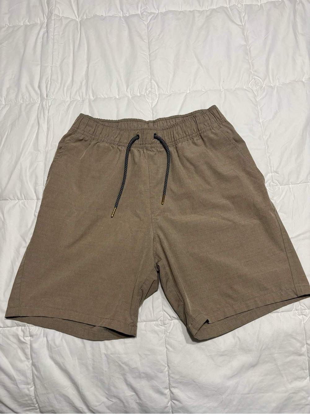Buckle Men's Taupe Drawstring Shorts